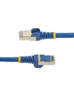 Cable 0.5m Red Ethernet Rj45   Cabl Cat6a Snagless Azul 2