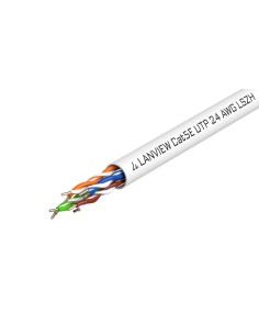 Lanview Lvn122014 Cable De Red Blanco 305 M Cat5e U/utp...