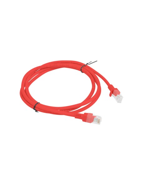 Lanberg Cable De Red Pcu6-10cc-0150-r,rj45,utp,cat 6,1.5m,rojo