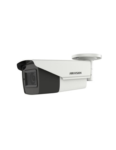 Cámara Bullet 4en1 Varifocal Motorizada 5mp Alto Rendimiento Con Poca Luz 2.7-13.5mm Ip67 Wdr130 Ir80 Hikvision
