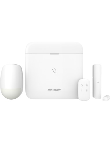 Kit Axpro 868mhz 96 Zonas Hikvision Panel + Detector + Mando + Contacto