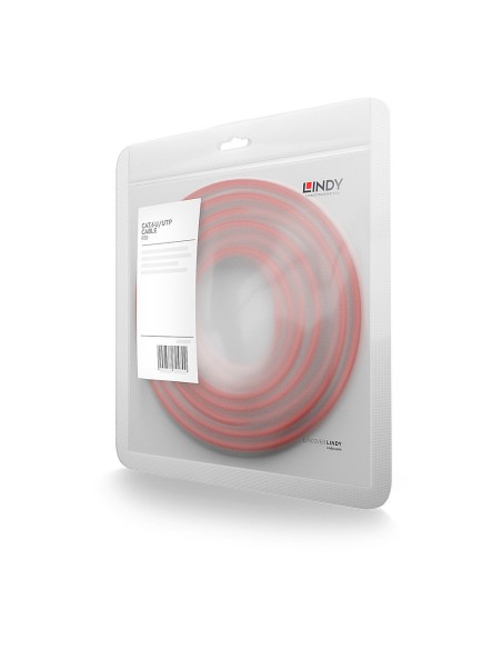 Lindy 48032 Cable De Red Rojo 1 M Cat6 U/utp (utp)