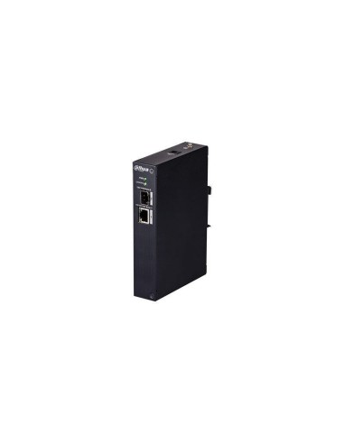 Dahua Pfs3102-1t Conversor De Medio Industrial 1 Puerto Gigabit + 1 Sfp Layer2