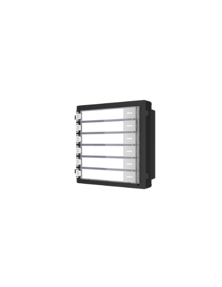Hikvision Módulo De 6 Timbres Para Panel Exterior Estación De Puerta Modular Videoportero Serie Kd8
