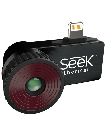 Seek Thermal Lq-aaax Cámara Térmica Vanadium Oxide Uncooled Focal Plane Arrays 320 X 240 Pixeles Negro