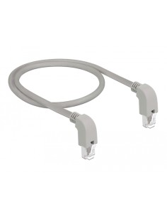 Delock Cable De Red Rj45 Cat.6a S / Ftp Acodado Abajo 0.50m 2