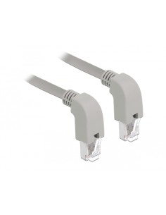 Delock Cable De Red Rj45 Cat.6a S/ftp 1m Gris
