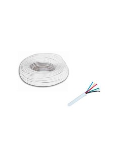Bobina 100 M De Cable De Alarma De 6 Hilos