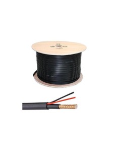 Bobina De 250m Cable Combinado Rg-59 + Alimentación....