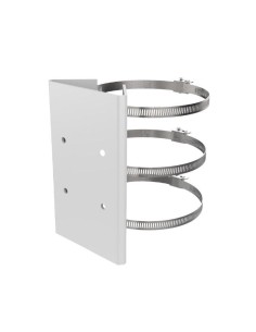 Soporte De Montaje En Poste Horizontal Para Cámaras Domo...