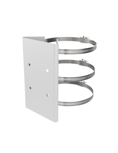 Soporte De Montaje En Poste Horizontal Para Cámaras Domo Ptz Y Panovu Hikvision