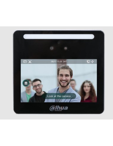 Dahua Asi3213g-mw Lector Autónomo Lcd 4.3" Táctil De Reconocimiento Facial+pin+tarjeta