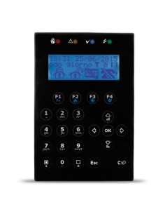 Inim Concept-bl Teclado Lcd. 4 Leds De Señalización. 1...