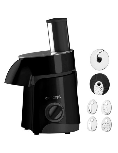 Concept - Rallador De Ensalada Fresca, 200 W, Negro Es1010
