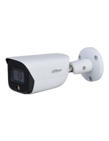 Dahua Ipc-hfw3449e-as-led-0280b Tubular Ip H265 4m Full Color Wdr Ivs Smd Led30m 2.8mm Ip67 Poe Sd Mic Audio E/s Ai