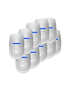 10 X Detector Pir Doble Tecnología + Antimasking Pyronix...