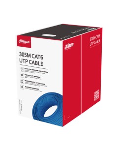 Dahua Pfm923i-6un-c (blue) Bobina 305mts Cable Utp Cat6...