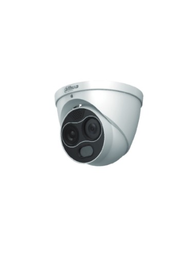 Dahua Tpc-df1241-b7f8-dw-s2 Domo Térmico Ip Dual 256*192 7mm + 4m 8mm Ip67 12v Poe