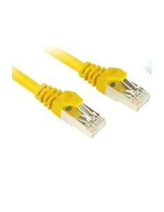 Cable De Conexión Sharkoon Rj45 Cat.6 S/ftp Amarillo, 10...