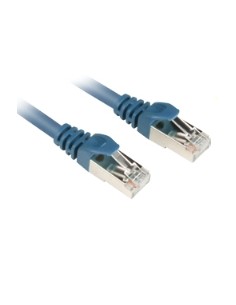 Cable De Conexión Sharkoon Rj45 Cat.6 Sftp Azul, 25 Cm...