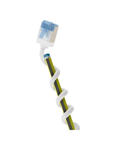 Goobay Cable Patch Ultraflexible Cat.6a Delgado, U/ftp Blanco, 15 Metros, Clavijas Extracortas 74341