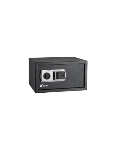 Cromad Caja Fuerte Electronica - Alto Nivel De Seguridad - De 3 A 8 Digitos - Bisagras Ocultas - Incluye Llave De