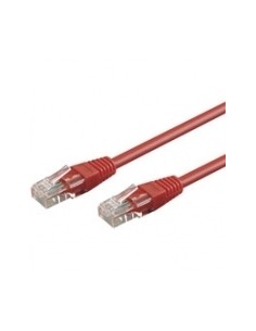 Goobay 68349 Latiguillo Cat 5e, U/utp, Rojo, 10 M