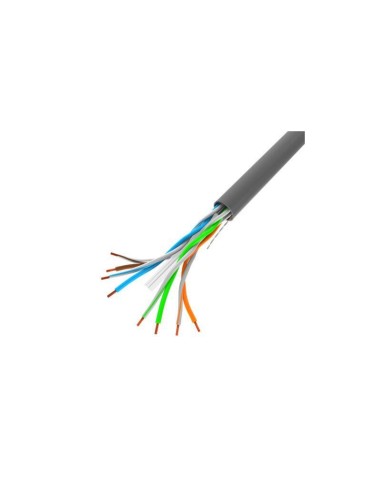 Bobina Cable De Red Lanberg Rj45 Cat.6 Utp Solido Cu Cpr 100m Gris Fluke Passed