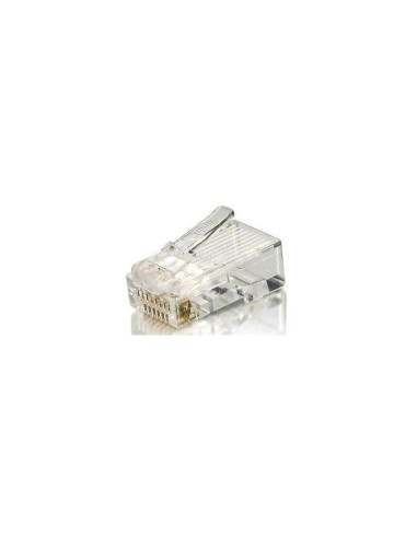 Kit 100 Conectores Rj45 Equip Categoria 6 Con Guia 121141