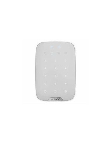 Ajax Keypad-plus-wh Ajax Keypad Plus. Teclado Táctil Con Lector Inalámbrico. Color Blanco