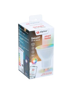 Bombilla Inteligente Rgb+gu10 4.9w Alpina