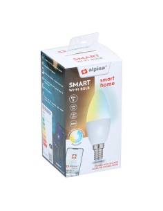 Bombilla Inteligente E14 4.9w 2700-6500k Alpina