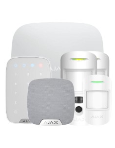 Ajax Hub2kit4g-mp-phod-wh1 Kit Ajax Blanco. hub 2 4g +...