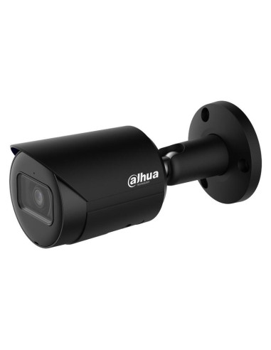 Dahua Ipc-hfw2441s-s-0280b-b Tubular Ip H265 4m Wdr Starlight Ir30m 2.8mm Ip67 Poe Mic Ai Color Negro