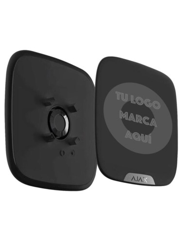 Ajax Ss.dd.bl-serigrafia Streetsiren Doubledeck + Brandplate Con Serigrafía Personalizada Color Negro. Pack De 10ud