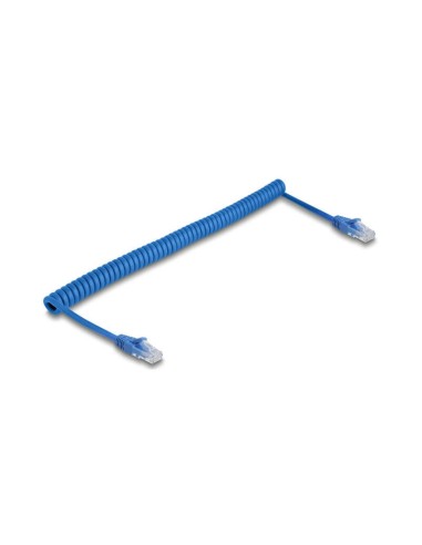 Cable Delock Rj45 Spiral Mecker Zu Mecker Cat.6 Utp 0,6-1,2