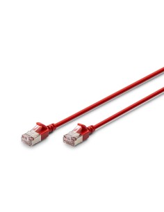 Digitus Cable De Red Cat 6a F Ftp Slim 0,50m Rot