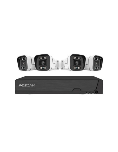 Foscam Fna108e-b4-2t Kit De Videovigilancia Alámbrico 8 Canales