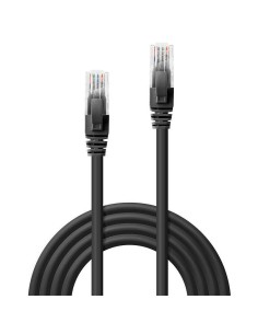 Cable Lindy De Red Cat6 U Utp Negro 15m 2