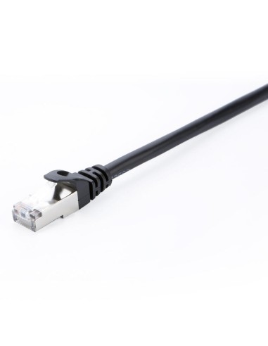 Cable  Rj45 Cat.5e Stp 1m V7 Negro