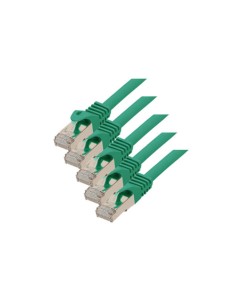 S-conn Rj45-rj45, M-m, 3m Cable De Red Verde Cat7 S/ftp...