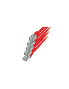 S-conn Cat.6 S/ftp 0.5 M Cable De Red Rojo 0,5 M Cat6...