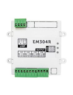 Inim Em304r Módulo De 4 Salidas De Relé Con Aislador