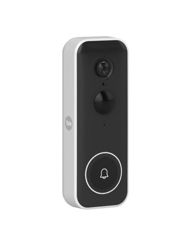 Timbre Yale Sv-vdb-1a-w De Puerta Negro, Blanco
