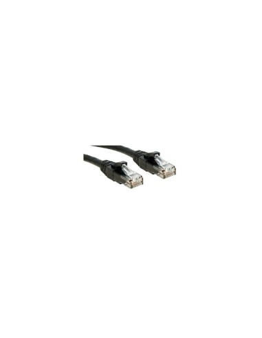 Cable Lindy Cat.6 U/utp Lszh 0.3m Black