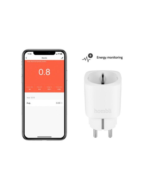 Hombli Hbss-0109 Enchufe Inteligente 3540 W Blanco