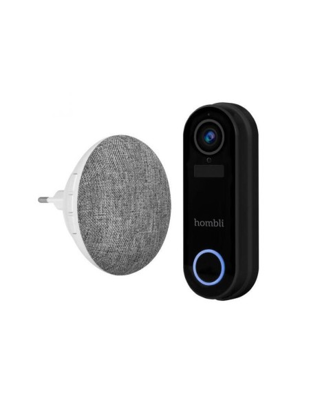 Pack De Timbre Inteligente Hombli Negro, Blanco