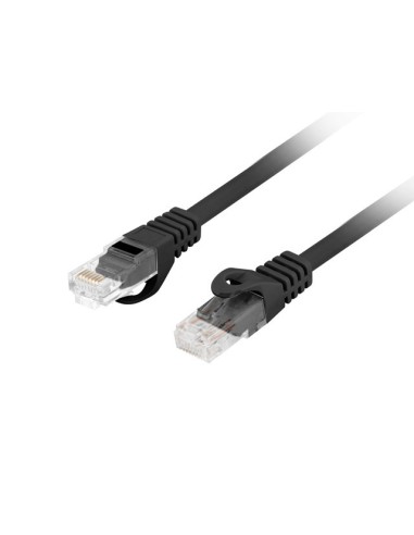 Cable De Red Cat.6 Uftp Lszh Cu 0.25m Negro...