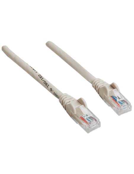 Intellinet Rj-45 M/m, 20m Cable De Red Cat6 U/utp (utp) Gris