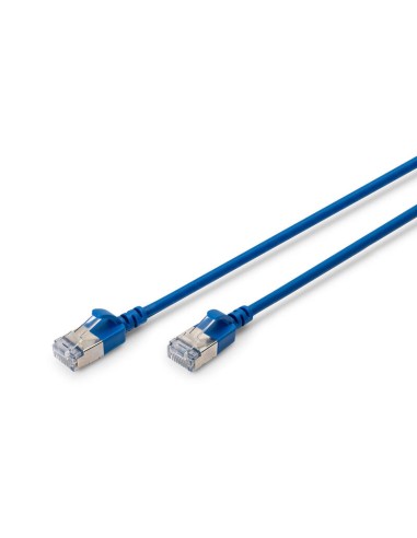 Digitus Cable De Red Cat 6a F Ftp Slim 1,50m Azul
